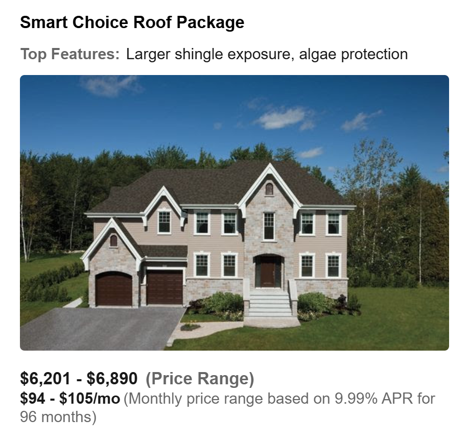 Homeowner in Dover PA using an online roof estimate tool